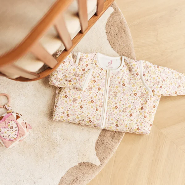 Baby slaapzak met afritsbare mouw - flower fairies
