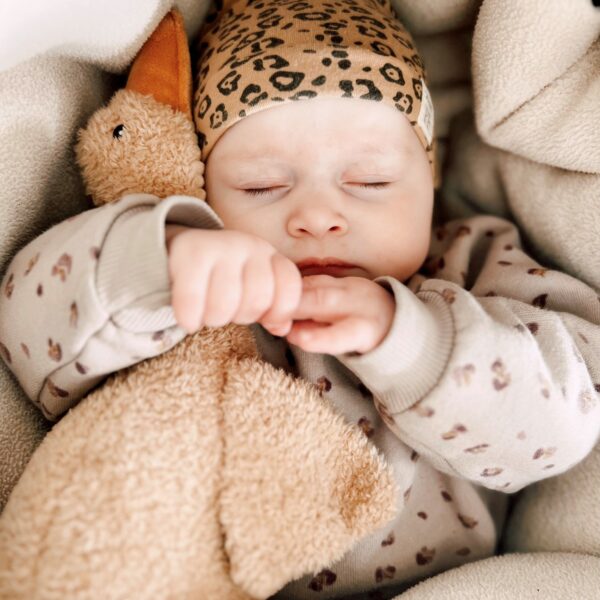 Liva (bruin) - oplaadbare hartslagknuffel