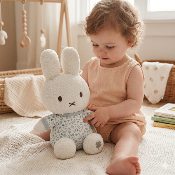 Nijntje knuffel 30 cm - Blauw - Lucky Leaves